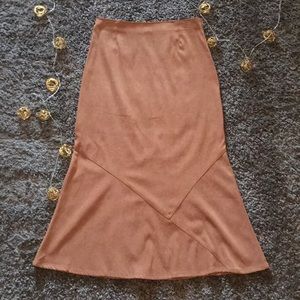 ✨Boho / Hippie Faux Suede Skirt✨SZ 6✨